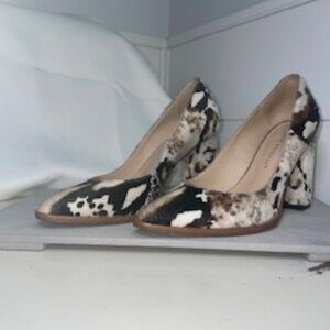 Loeffler Randal Calf Heel, size 7.5